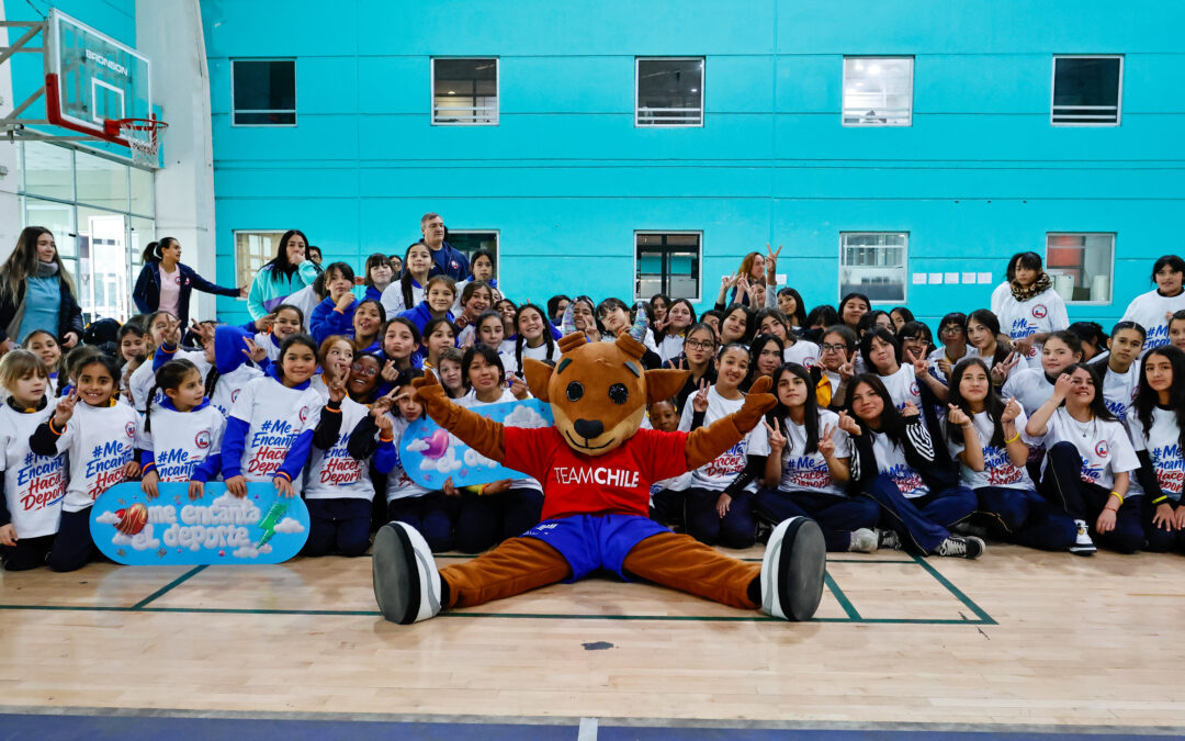 COCH estrena programa de iniciación deportiva con el colegio Almendral de La Pintana