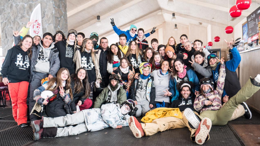 Gran campeonato de Snowboard inclusivo