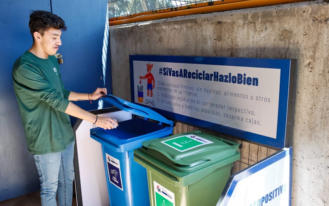 Sostenibilidad: Comité Olímpico de Chile recicló seis toneladas en un año y medio