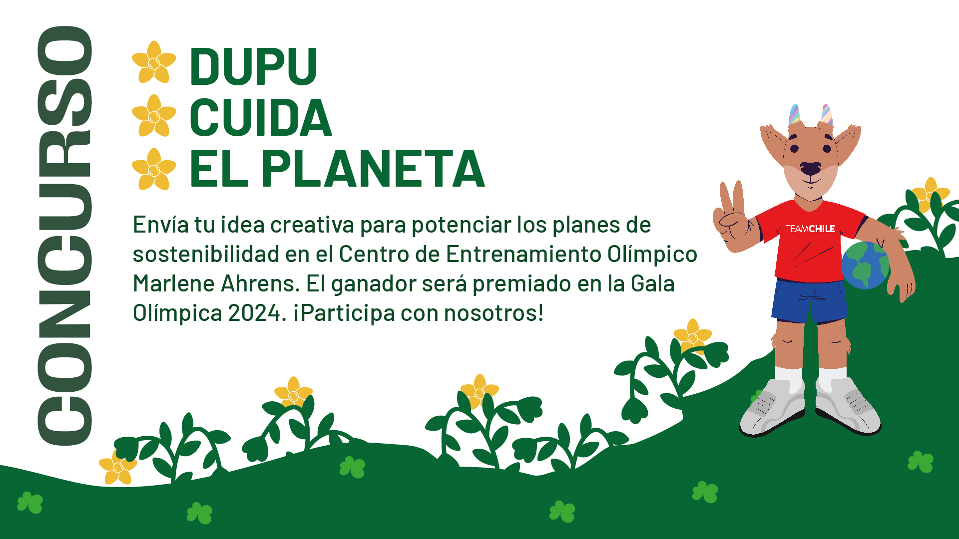 Participa en el concurso «DUPU cuida el planeta»