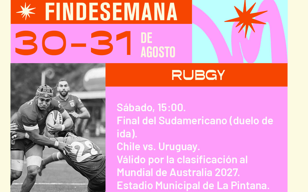 Cartelera deportiva del 30 al 31 de agosto