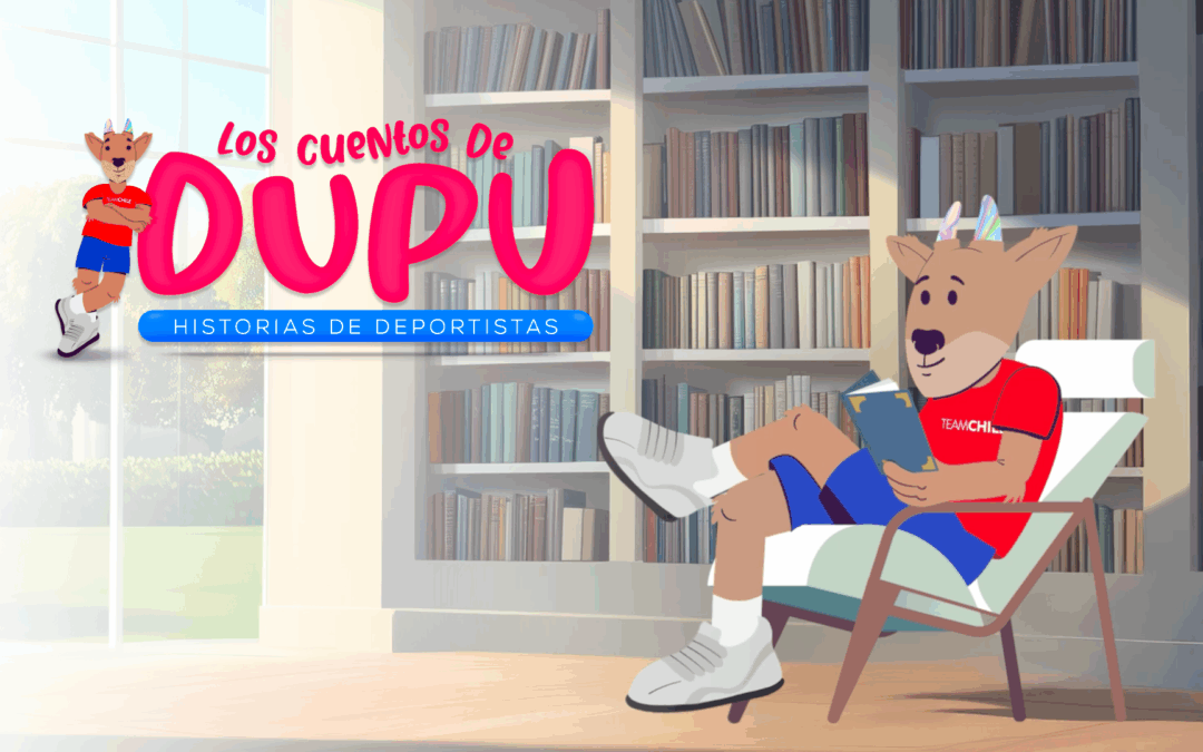 Team Chile lanza una serie de audiocuentos infantiles para acercar el deporte a los niños