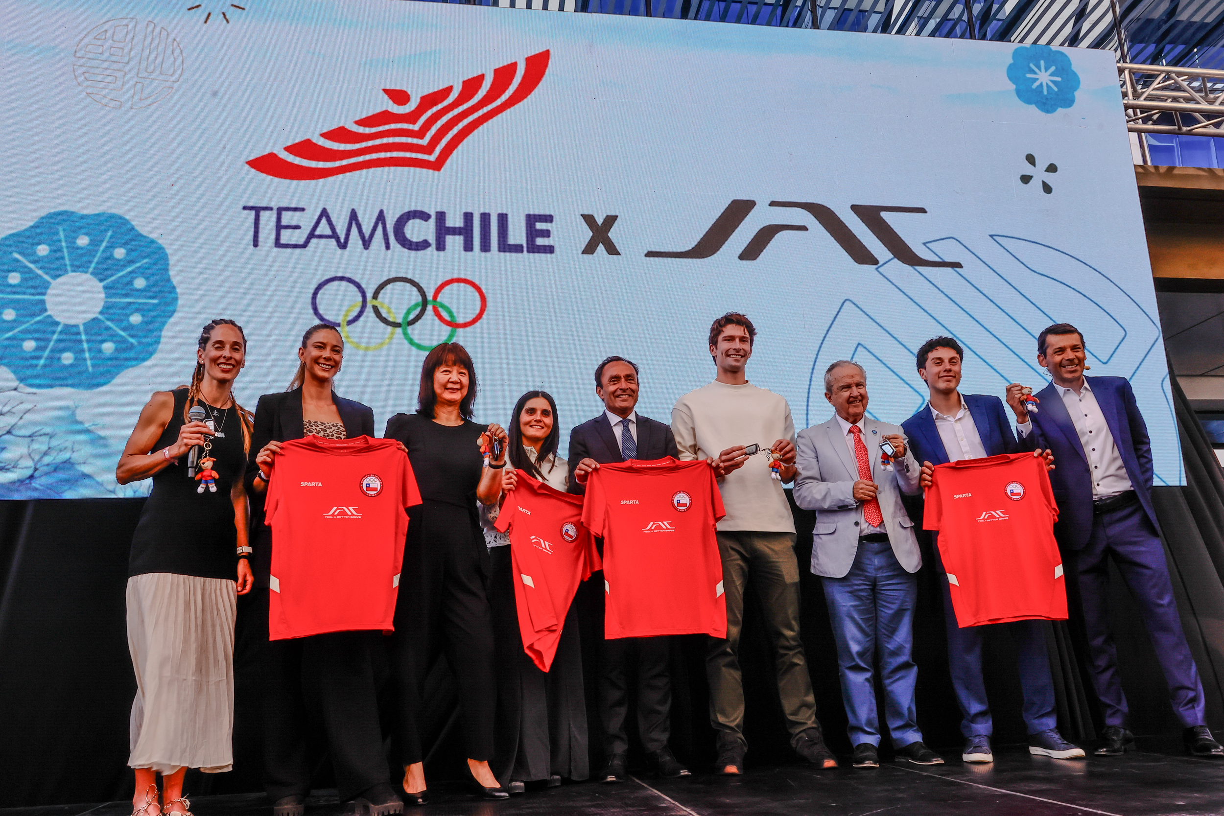 JAC se convierte en auspiciador oficial del Team Chile