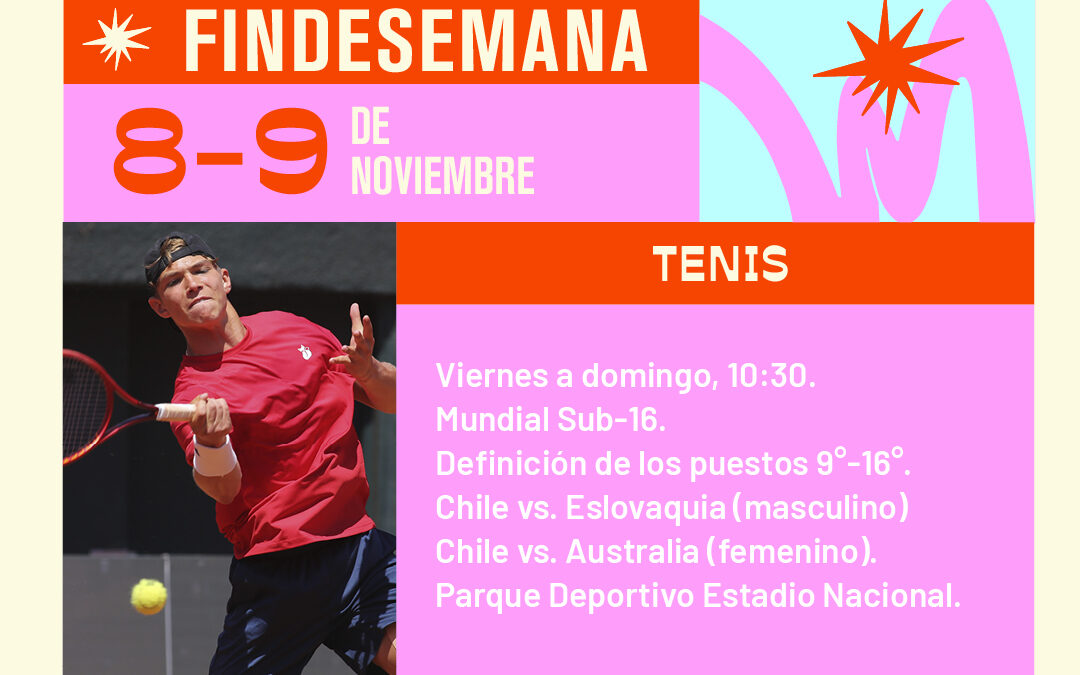 Cartelera deportiva del 8 al 9 de noviembre