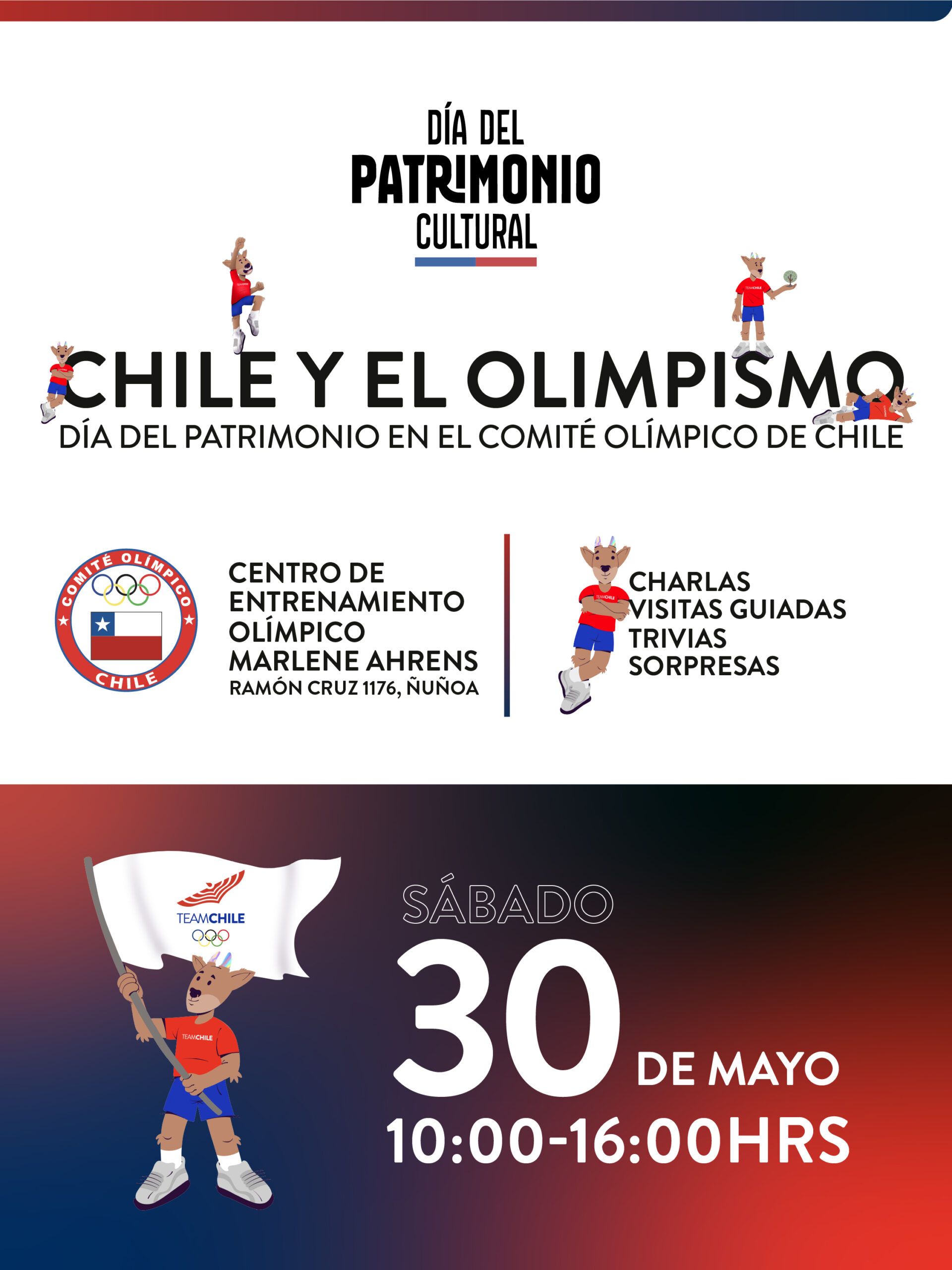 Día del Patrimonio en el Comité Olímpico de Chile