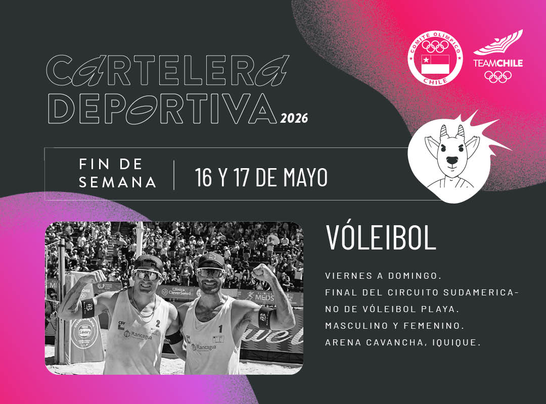 Cartelera deportiva del 16 al 17 de mayo