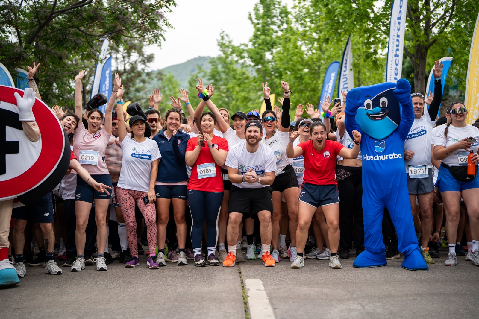 Exitosa segunda edición de la Corrida Team Chile – Huechuraba