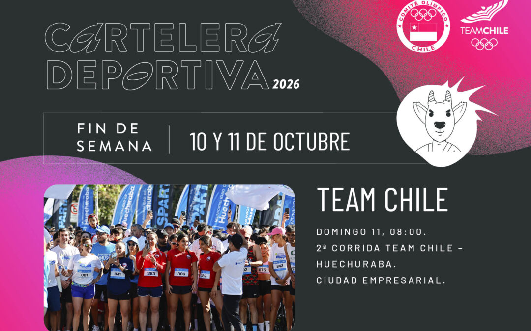 Cartelera deportiva del 10 al 11 de octubre
